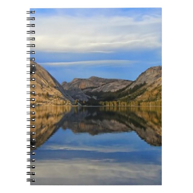 Reflections on Tenaya Lake Spiral Notebook (Front)