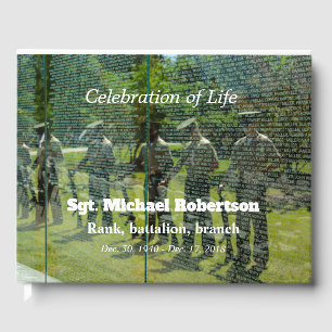 Reflections on Vietnam Veteran Memorial Guest Book