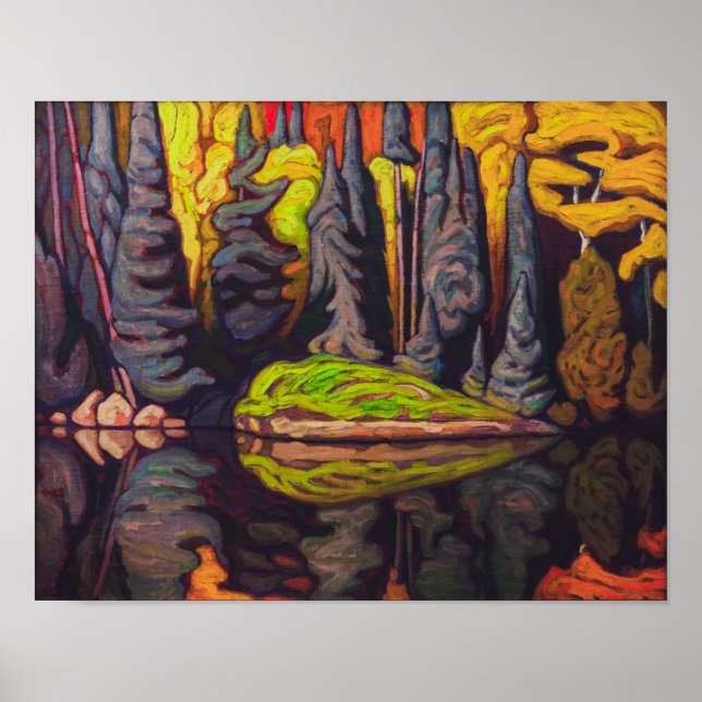 Reflections, Sand Lake, Algoma | Lawren Harris | Poster (Front)