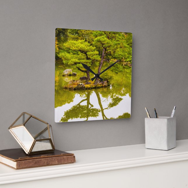 Reflections Square Wall Clock (Office)