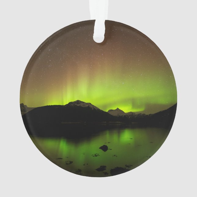 Reflective Aurora Ornament (Back)