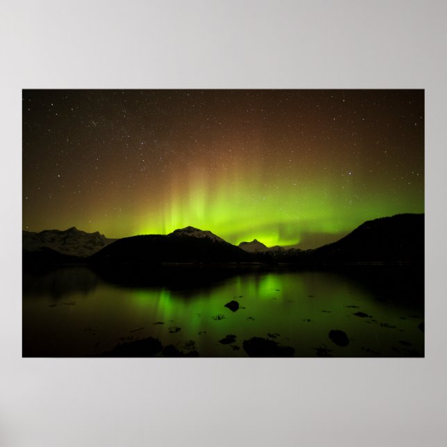 Reflective Aurora Poster (Front)