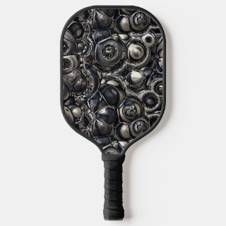 Reflective Contours Pattern Pickleball Paddle