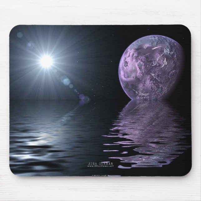 Reflective Horizon Mouse Pad (Front)
