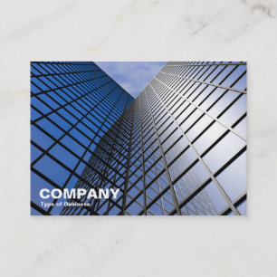 Reflective Office Block Business Card