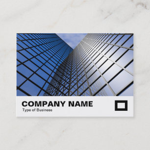 Reflective Office Block Business Card