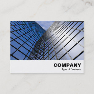 Reflective Office Block Business Card