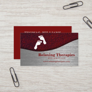 Reflexology Business Card