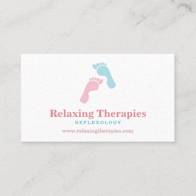 Reflexology Business Card (Front)