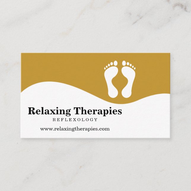 Reflexology Business Card (Front)