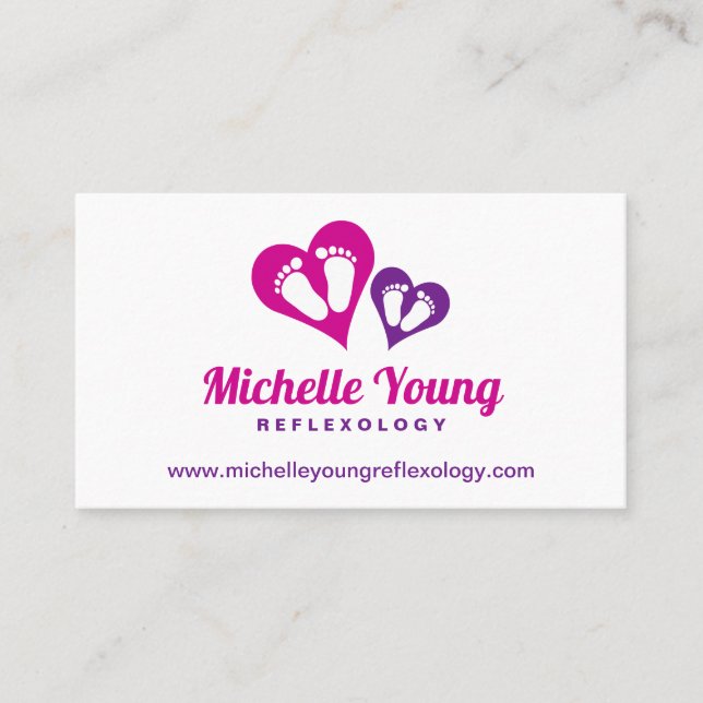 Reflexology Business Card (Front)