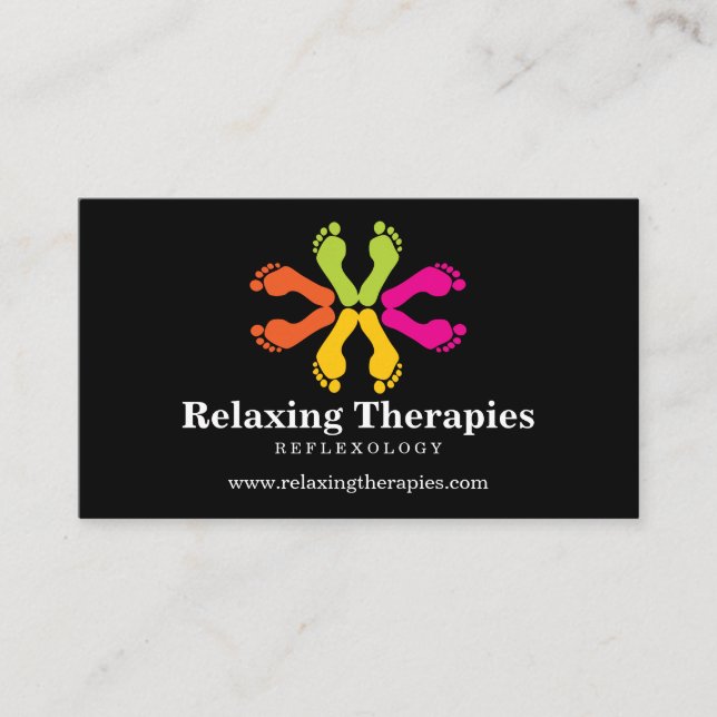 Reflexology Business Card (Front)