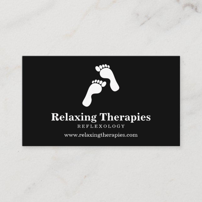 Reflexology Business Card (Front)
