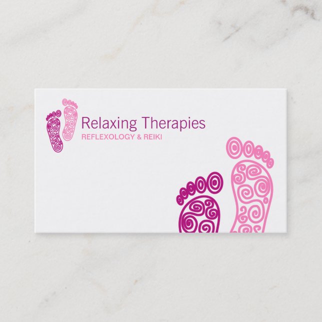 Reflexology Business Card (Front)