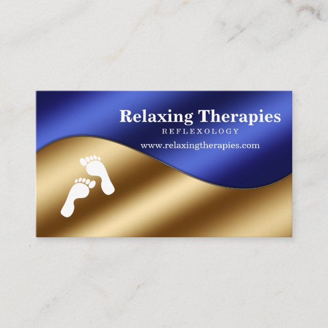 Reflexology Business Card (Front)