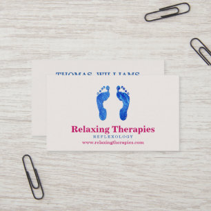 Reflexology Business Card