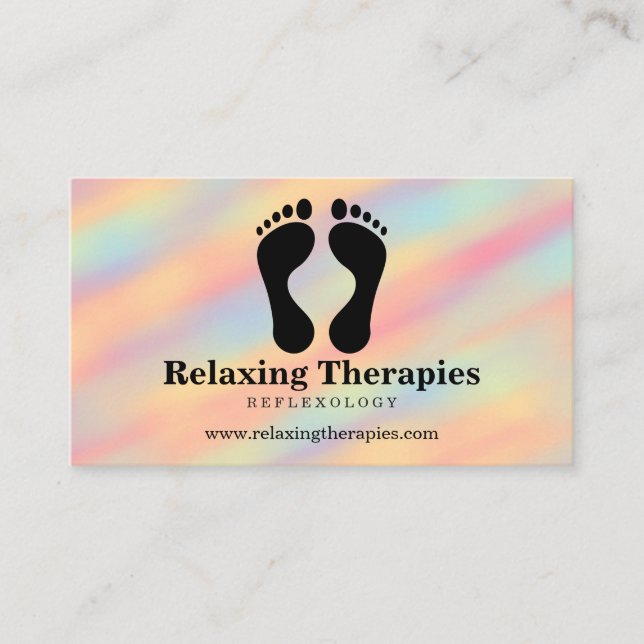 Reflexology Business Card (Front)