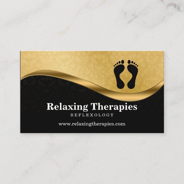 Reflexology Business Card (Front)