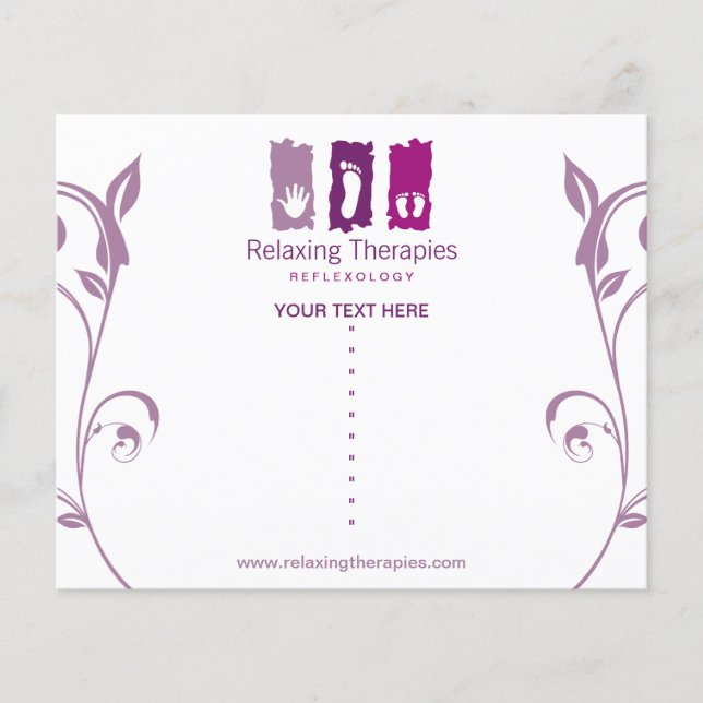 Reflexology Flyer (Front)