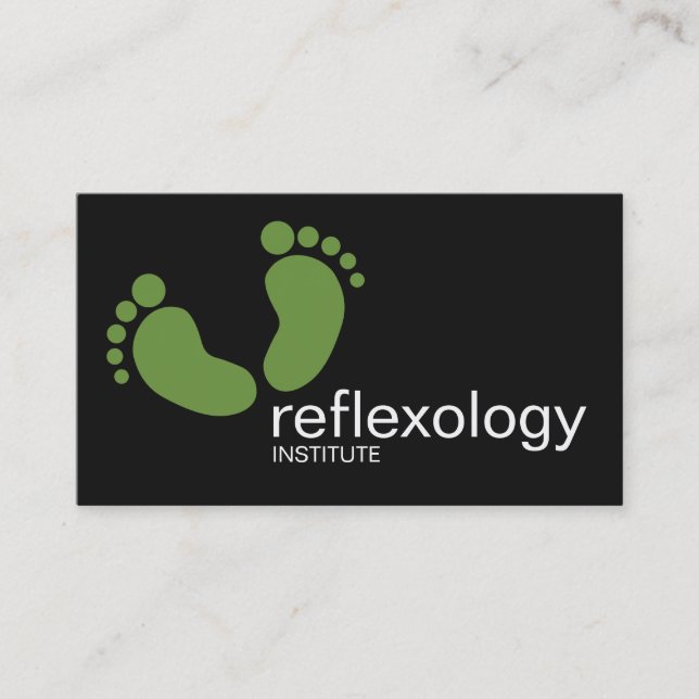 Reflexology Podology & Pedicure No1 Business Card (Front)