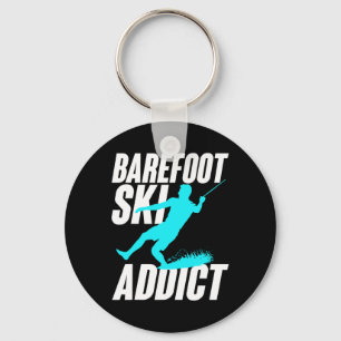 Refoot Ski Addict Humorous Refooter Water Sport Key Ring