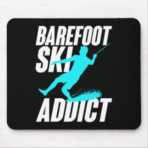Refoot Ski Addict Humourous Refooter Water Sport  Mouse Pad