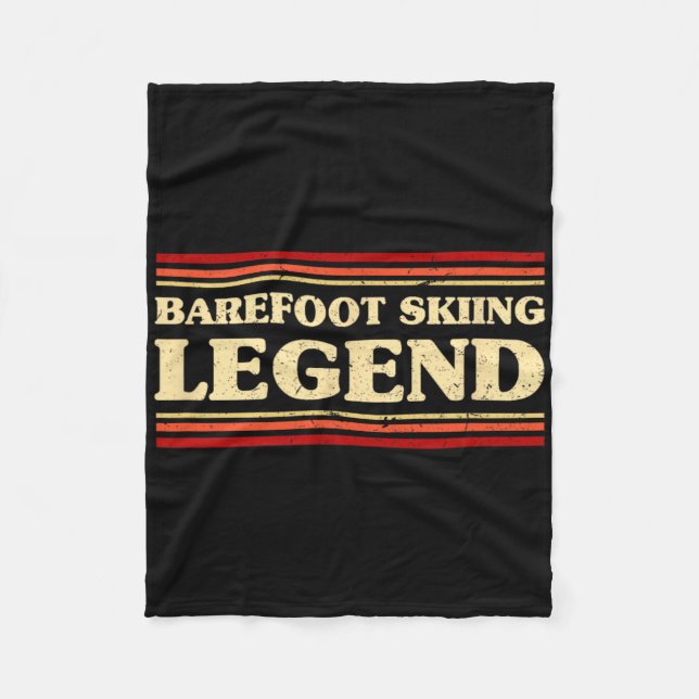 Refoot Skiing Legend Refooting Adventure Sports  Fleece Blanket (Front)