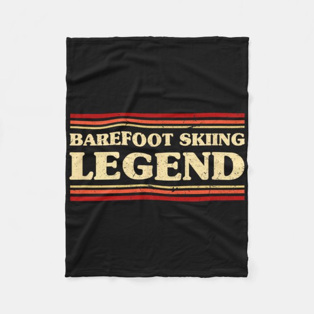 Refoot Skiing Legend Refooting Adventure Sports  Fleece Blanket (Front)