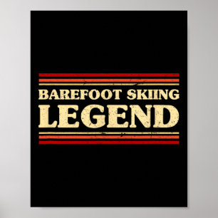 Refoot Skiing Legend Refooting Adventure Sports Poster