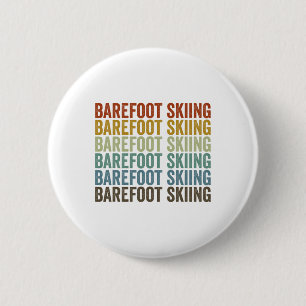 Refoot Skiing Sports Retro 6 Cm Round Badge