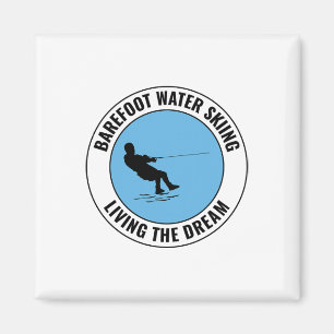 Refoot Water Skiing Motorboat Sport Aquatic Activi Magnet