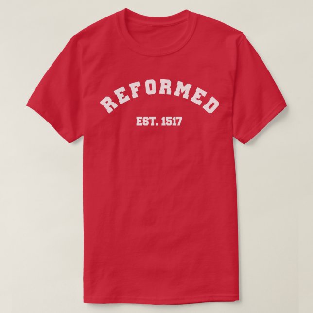 Reformed Est T-Shirt (Design Front)