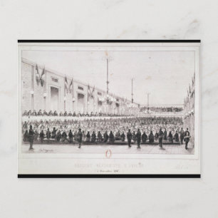 Reformist Banquet at Amiens, 5th December 1847 Postcard