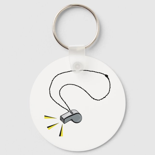 Refree Whistle Key Ring (Front)