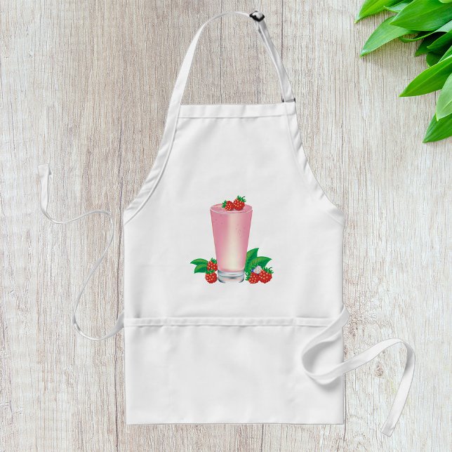 Refreshing Berry Smoothie Pink Drink  Standard Apron (Creator Uploaded)