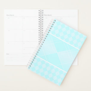 Refreshing Icy Blue Diamond cool clean breeze Planner