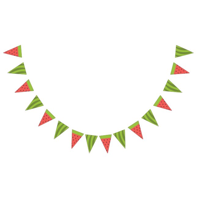 Refreshing Summer Watermelon. Bunting (All)