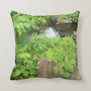 Refreshing View Throw Pillow