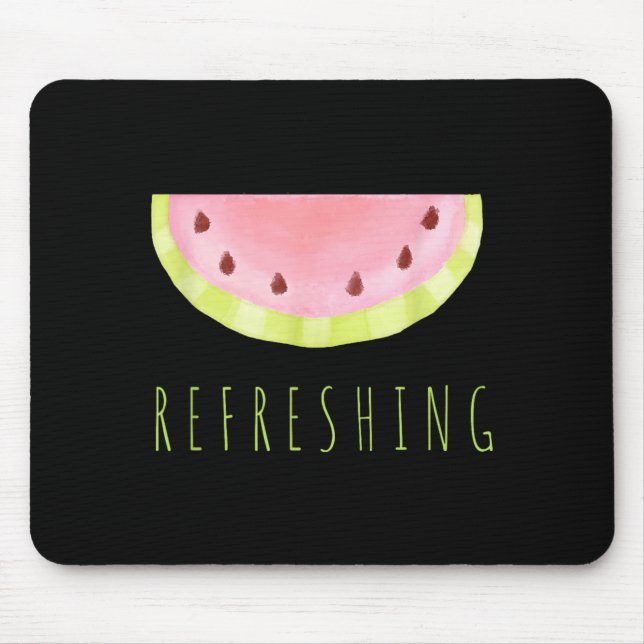 Refreshing Watermelon Mouse Pad (Front)