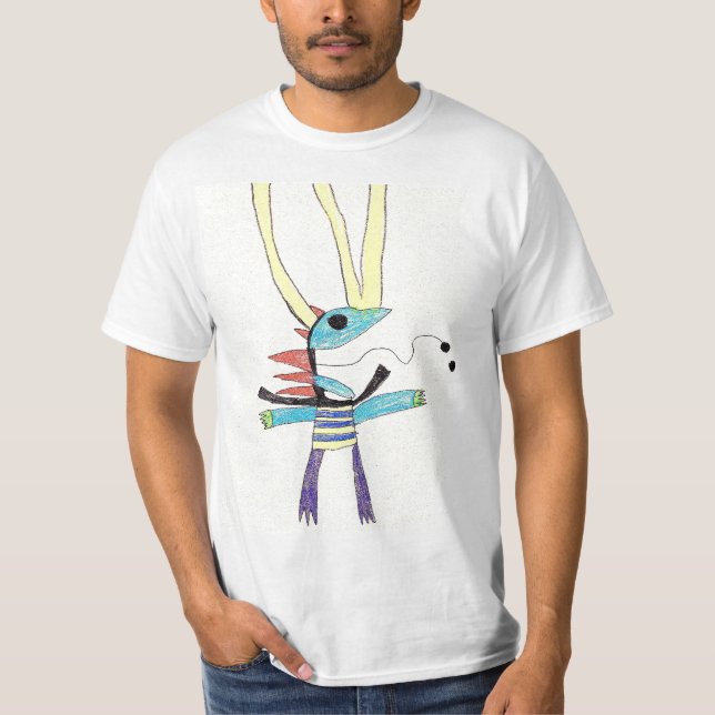refrigerator art monster T-Shirt (Front)