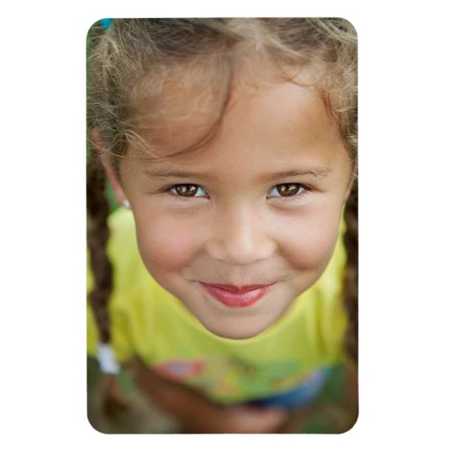 Refrigerator Magnet 4 x 6 inches Personalise Photo (Vertical)