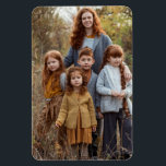 Refrigerator Magnet 4 x 6 Kid's Photo Template<br><div class="desc">Upload YOUR photo,  display your favourite images on your frig. Children,  Pets,  Vacation etc.</div>