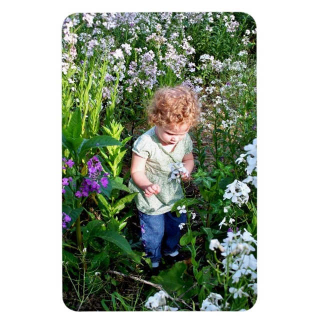 Refrigerator Magnet 4 x 6 Kid's Photo Template (Vertical)
