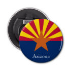 Refrigerator Magnet Arizona Star Bottle Opener
