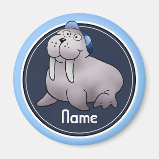 Refrigerator Magnet, Name Template, Walrus Magnet