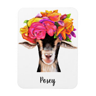 Refrigerator Magnet Posey the Goat