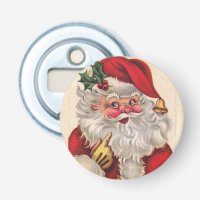 Refrigerator Magnet Vintage Christmas Santa