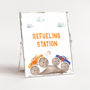 Refueling Station Monster Bash Poster