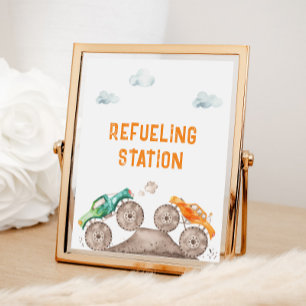 Refueling Station Monster Bash Poster