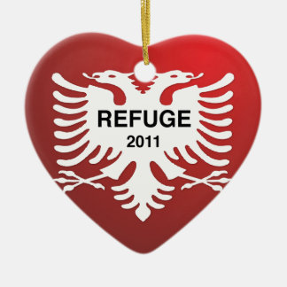 Refuge 2011 ceramic tree decoration